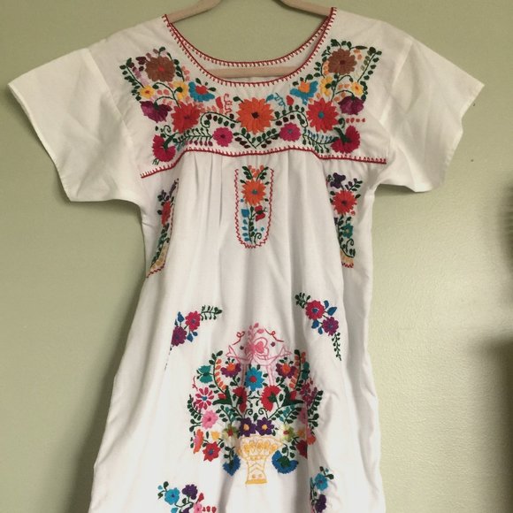 Embroidered Tunic/Dress - Picture 1 of 3